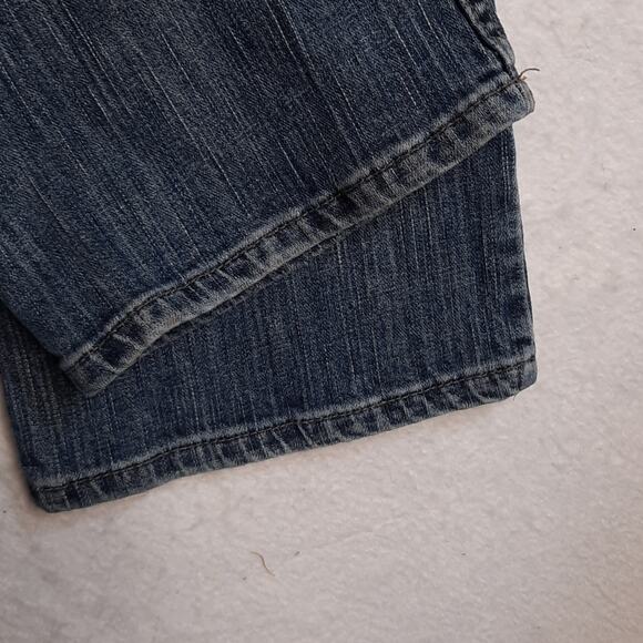 Maurices Taylor Boot Jeans Juniors 5 Womens 6 Blue Western Casual Everyday - Picture 8 of 11